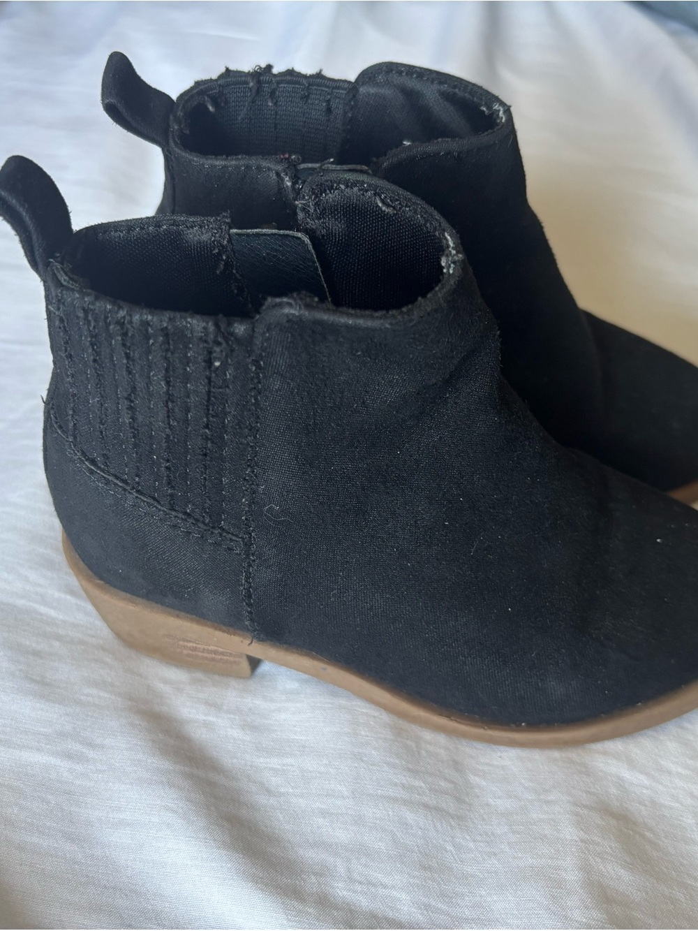 Kids Black Ankle Bootie - Classic Chelsea Style